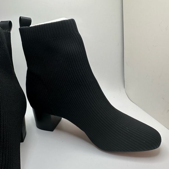 CUSHIONAIRE Women's Neely Stretch bootie +Memory Foam 8 BLACK - Picture 6 of 7